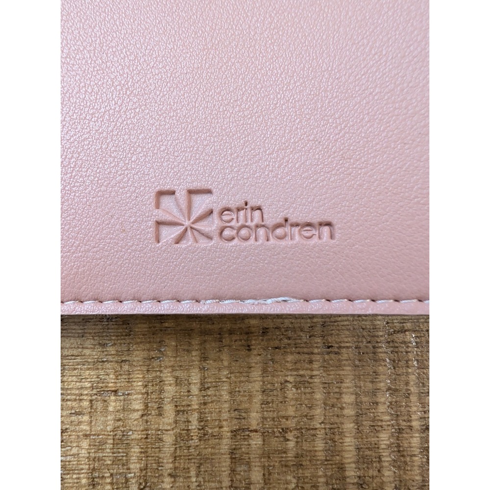 R1 Erin Condren Blush-Vegan Leather Organizer Planner Folio Cover